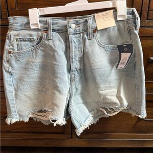 NWT Universal Thread 90s Baggy Denim Shorts Size 6